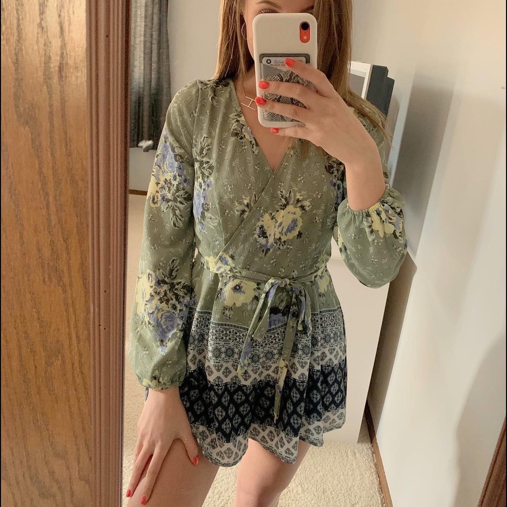 Long sleeve romper!